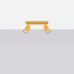 Spot lamp SOLLUX SL.2184 RING YELLOW 2 x GU10