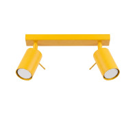 Spot lamp SOLLUX SL.2184 RING YELLOW 2 x GU10