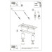 Spot lamp SOLLUX SL.2184 RING YELLOW 2 x GU10