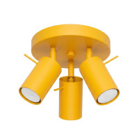 Spot lamp SOLLUX SL.2186 RING YELLOW 3 x GU10 Spot lamp SOLLUX SL.2186 RING YELLOW 3 x GU10