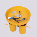 Спот SOLLUX SL.2186 RING YELLOW 3 x GU10