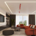 Spot lamp SOLLUX SL.2189 RING RED 1 x GU10 Spot lamp SOLLUX SL.2189 RING RED 1 x GU10