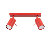 Spot lamp SOLLUX SL.2190 RING RED 2 x GU10