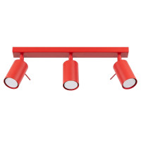 Spot lamp SOLLUX SL.2191 RING RED 3 x GU10 Spot lamp SOLLUX SL.2191 RING RED 3 x GU10