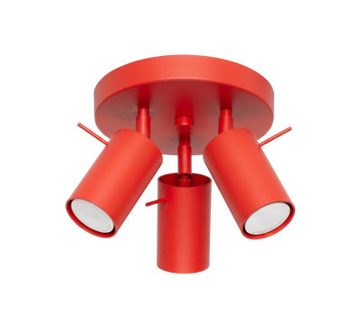 Спот SOLLUX SL.2192 RING RED 3 x GU10 Спот SOLLUX SL.2192 RING RED 3 x GU10