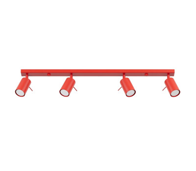 Spot lamp SOLLUX SL.2193 RING RED 4 x GU10 Spot lamp SOLLUX SL.2193 RING RED 4 x GU10