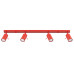 Spot lamp SOLLUX SL.2193 RING RED 4 x GU10 Spot lamp SOLLUX SL.2193 RING RED 4 x GU10