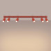 Spot lamp SOLLUX SL.2194 RING RED 6 x GU10