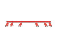 Spot lamp SOLLUX SL.2194 RING RED 6 x GU10