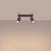 Spot lamp SOLLUX SL.2196 RING 2 BROWN 2 x GU10 Spot lamp SOLLUX SL.2196 RING 2 BROWN 2 x GU10