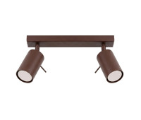 Spot lamp SOLLUX SL.2196 RING 2 BROWN 2 x GU10