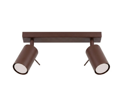 Spot lamp SOLLUX SL.2196 RING 2 BROWN 2 x GU10 Spot lamp SOLLUX SL.2196 RING 2 BROWN 2 x GU10