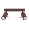 Спот SOLLUX SL.2196 RING 2 BROWN 2 x GU10