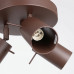 Spot lamp SOLLUX SL.2198 RING BROWN 3 x GU10 Spot lamp SOLLUX SL.2198 RING BROWN 3 x GU10