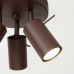 Spot lamp SOLLUX SL.2198 RING BROWN 3 x GU10 Spot lamp SOLLUX SL.2198 RING BROWN 3 x GU10