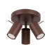 Spot lamp SOLLUX SL.2198 RING BROWN 3 x GU10 Spot lamp SOLLUX SL.2198 RING BROWN 3 x GU10