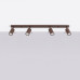 Spot lamp SOLLUX SL.2199 RING BROWN 4 x GU10 Spot lamp SOLLUX SL.2199 RING BROWN 4 x GU10