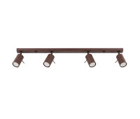 Spot lamp SOLLUX SL.2199 RING BROWN 4 x GU10