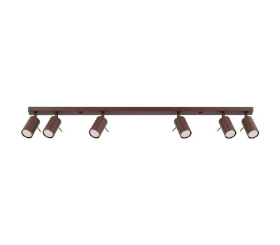 Spot lamp SOLLUX SL.2200 RING BROWN 6 x GU10 Spot lamp SOLLUX SL.2200 RING BROWN 6 x GU10