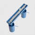 Спот SOLLUX SL.2202 RING LIGHT BLUE 2 x GU10