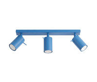 Spot lamp SOLLUX SL.2203 RING LIGHT BLUE 3 x GU10