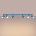 Спот SOLLUX SL.2206 RING LIGHT BLUE 6 x GU10 Спот SOLLUX SL.2206 RING LIGHT BLUE 6 x GU10