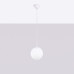 Pendant lamp SOLLUX SL.2207 UGO 20 WHITE 1 x E27