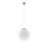 Pendant lamp SOLLUX SL.2217 UGO TAUPE 1 x E27