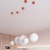 Pendant lamp SOLLUX SL.2219 UGO RED OCHRE 1 x E27