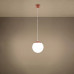 Pendant lamp SOLLUX SL.2219 UGO RED OCHRE 1 x E27