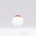 Pendant lamp SOLLUX SL.2219 UGO RED OCHRE 1 x E27