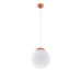 Pendant lamp SOLLUX SL.2220 UGO RED OCHRE 1 x E27