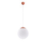 Pendant lamp SOLLUX SL.2220 UGO RED OCHRE 1 x E27