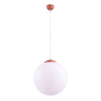 Pendant lamp SOLLUX SL.2221 UGO 40 RED OCHRE 1 x E27 Pendant lamp SOLLUX SL.2221 UGO 40 RED OCHRE 1 x E27