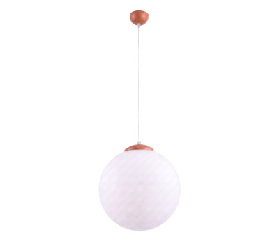 Pendant lamp SOLLUX SL.2221 UGO 40 RED OCHRE 1 x E27