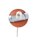 Pendant lamp SOLLUX SL.2221 UGO 40 RED OCHRE 1 x E27