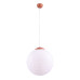 Pendant lamp SOLLUX SL.2221 UGO 40 RED OCHRE 1 x E27