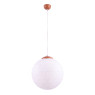 Pendant lamp SOLLUX SL.2221 UGO 40 RED OCHRE 1 x E27