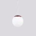 Pendant lamp SOLLUX SL.2222 UGO BURGUNDY 1 x E27