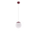 Pendant lamp SOLLUX SL.2222 UGO BURGUNDY 1 x E27