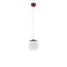 Pendant lamp SOLLUX SL.2222 UGO BURGUNDY 1 x E27