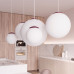 Pendant SOLLUX SL.2223 UGO BURGUNDY 1 x E27