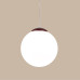 Pendant SOLLUX SL.2223 UGO BURGUNDY 1 x E27