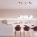 Pendant lamp SOLLUX SL.2224 UGO 40 BURGUNDY 1 x E27