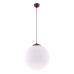 Pendant lamp SOLLUX SL.2224 UGO 40 BURGUNDY 1 x E27