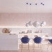 Pendant lamp SOLLUX SL.2225 UGO ULTRAMARINE 1 x E27