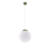 Pendant lamp SOLLUX SL.2229 UGO OLIVE GREEN 1 x E27