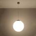 Pendant lamp SOLLUX SL.2230 UGO OLIVE GREEN 1 x E27