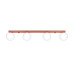 Плафон SOLLUX SL.2247 YOLI RED OCHRE 4 x G9