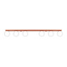 Плафон SOLLUX SL.2248 YOLI RED OCHRE 6 x G9